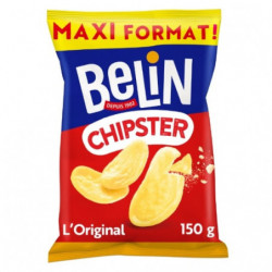 BELIN - L'Original Chipster Biscuits apéritifs - sachet de 150 g Sonico.fr