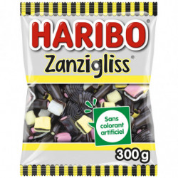 HARIBO - Bonbons Zanzigliss - sachet de 300 g Sonico.fr