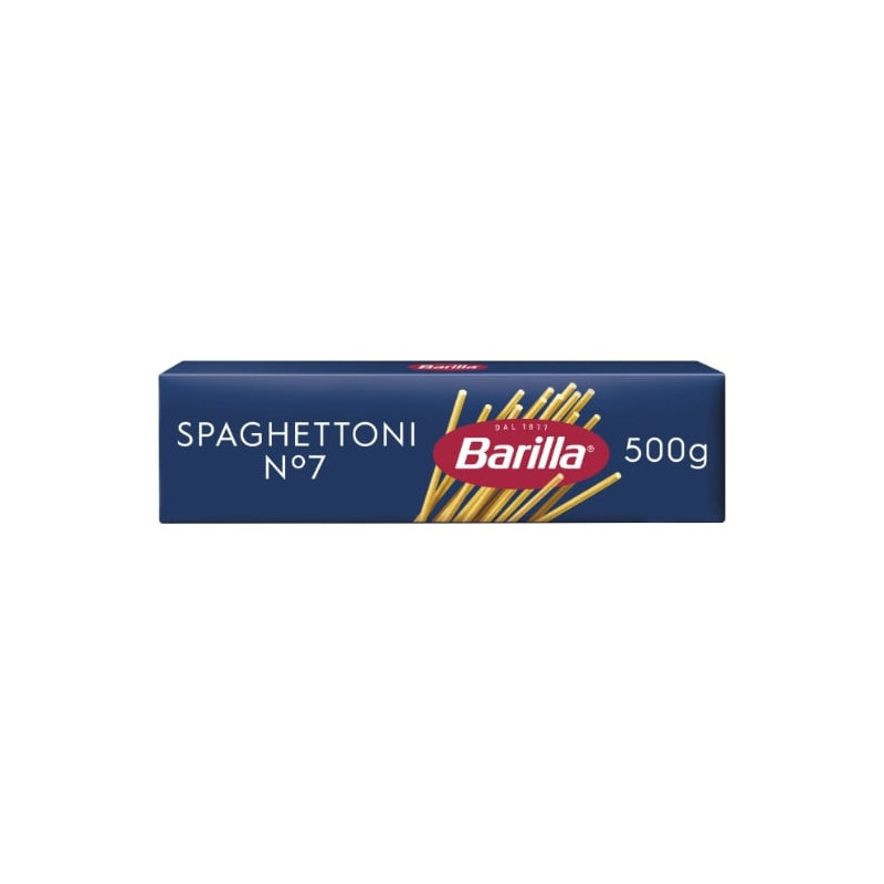 BARILLA - Pâtes Spaghettoni n°7 - paquet de 500 g Sonico.fr