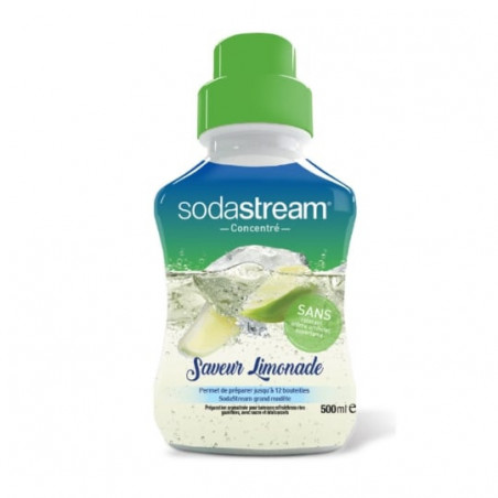 SODASTREAM - Saveur Limonade Préparation soda concentré - flacon de 500 ml Sonico.fr