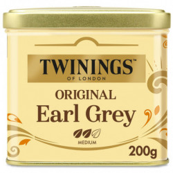 TWININGS - Original Earl Grey Vrac - boite de 200 g Sonico.fr
