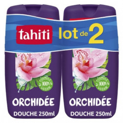 TAHITI - Gel Douche Orchidée Relaxante - pack de 2 flacons de 250 ml Sonico.fr