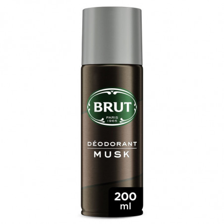 BRUT - Déodorant spray Musk Anti-Traces - spray de 200 ml Sonico.fr