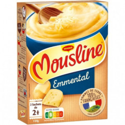 MOUSLINE - Purée Emmental - boite de 2x65 g Sonico.fr