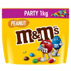 M&M'S - Bonbons chocolat au lait et cacahuètes - paquet de 1 kg Sonico.fr
