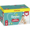 PAMPERS - Baby-Dry Nappy Pants Culottes taille 4 (9-15kg) - paquet de 96 couches Sonico.fr