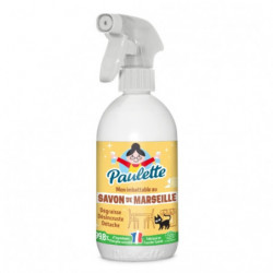 PAULETTE - Savon de Marseille et Bicarbonate Nettoyant ménager - spray de 500 ml Sonico.fr