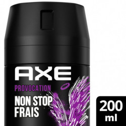 AXE - Provocation Déodorant homme Non-Stop Frais - spray de 200 ml Sonico.fr