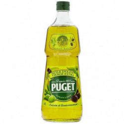 PUGET- Huile d'olive vierge extra - bouteille de 1 l Sonico.fr