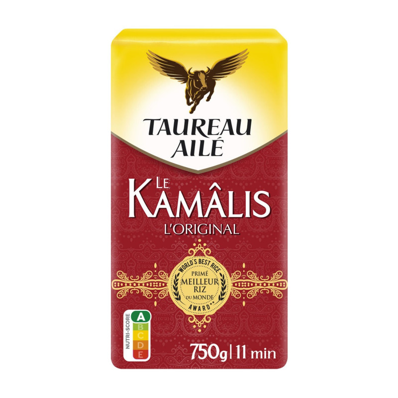 TAUREAU AILE - Le Kamâlis Riz parfumé - paquet de 750 g Sonico.fr