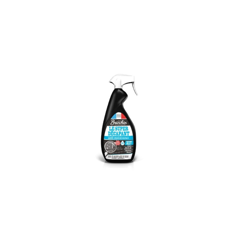 JACQUES BRIOCHIN - Le super décapant Anti moisissures Action 4en1 - Spray de 500 ml  Sonico.fr