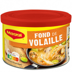 MAGGI - Fond De Volaille - Fonds de sauce et Fumets - Boîte de 110 g Sonico.fr