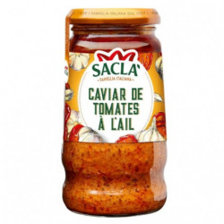 SACLA - Sauce Caviar De Tomates A l'Ail - pot de 290 g Sonico.fr