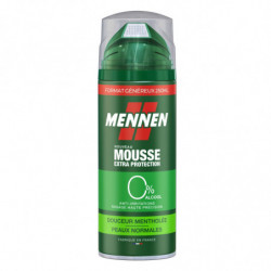 MENNEN - Mousse À Raser Douceur Mentholée Peaux Normales - spray de 250 ml Sonico.fr