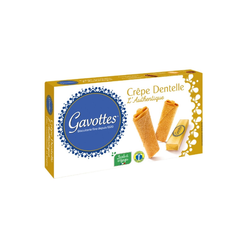 GAVOTTES - Crêpe Dentelle Nature Biscuits - boite de 125 g Sonico.fr