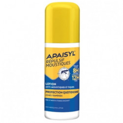 APAISYL - Anti-Moustiques Répulsif Lotion Protection Quotidienne - spray de 90 ml Sonico.fr