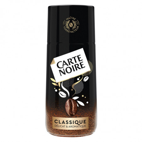 CARTE NOIRE - Classique Café Instantané Soluble - bocal de 100 g Sonico.fr
