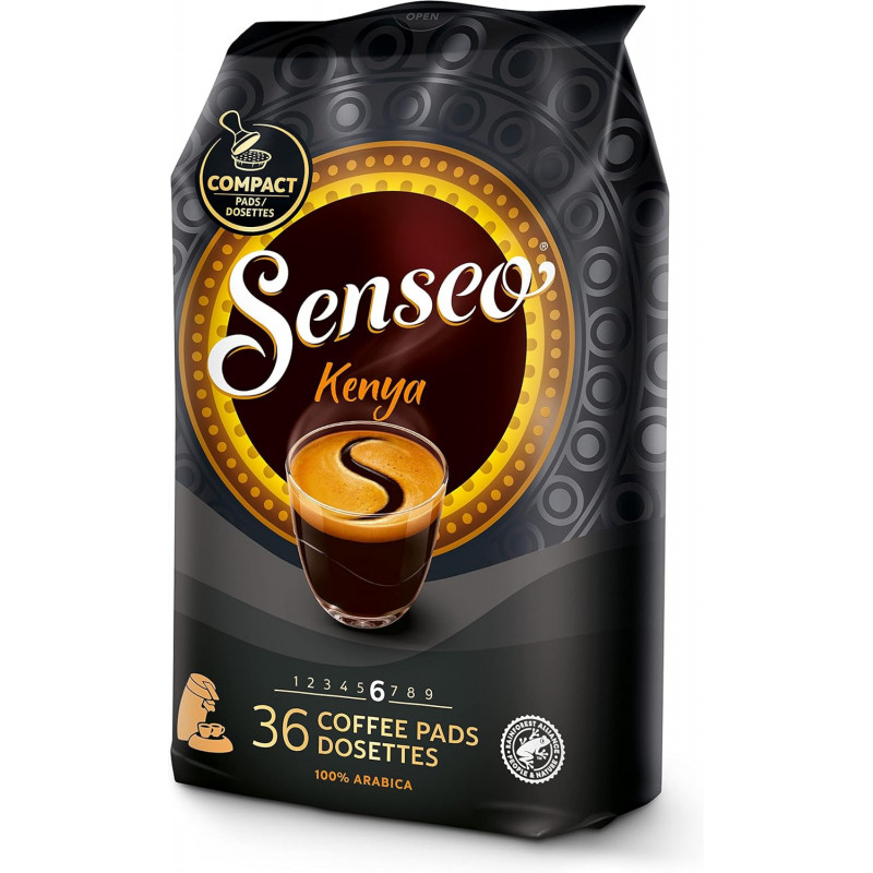 SENSEO - Kenya Café Dosettes - paquet de 36 dosettes Sonico.fr