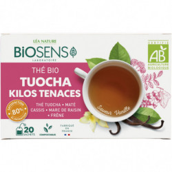 BIOSENS - Thé noir Tuocha Kilos Tenaces Bio - boite de 20 sachets Sonico.fr