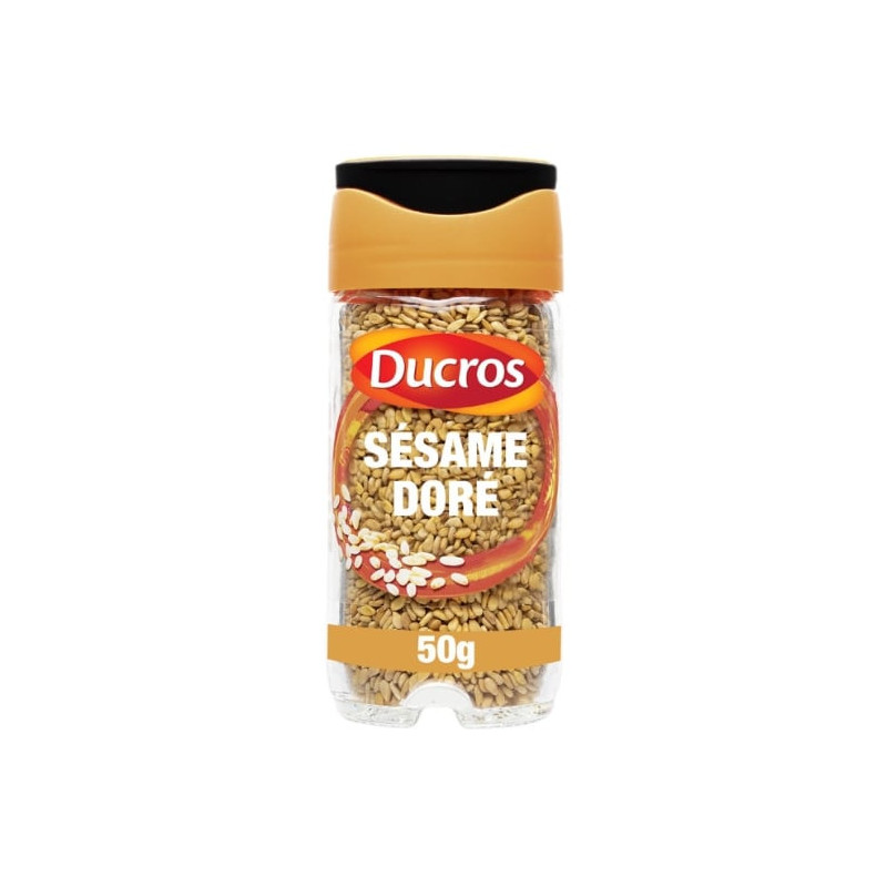 DUCROS - Sésame doré en graines - Pot de 50 g Sonico.fr