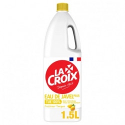 LA CROIX - Eau de Javel Fraîcheur Tonique - bidon de 1,5 l Sonico.fr