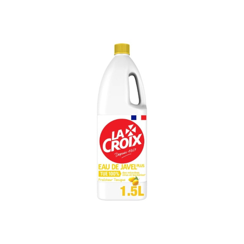 LA CROIX - Eau de Javel Fraîcheur Tonique - bidon de 1,5 l Sonico.fr