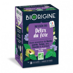 BIORIGINE - Infusion Détox du Foie - boite de 20 sachets Sonico.fr
