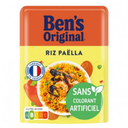 BEN'S ORIGINAL - Riz micro-ondes express façon Paella - sachet de 250 g Sonico.fr