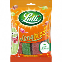 LUTTI - Bonbons Longfizz - paquet de 200 g Sonico.fr
