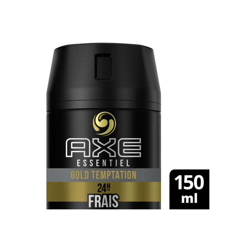 AXE  - Déodorant 24H Homme Spray Gold Temptation - spray de 150 ml Sonico.fr