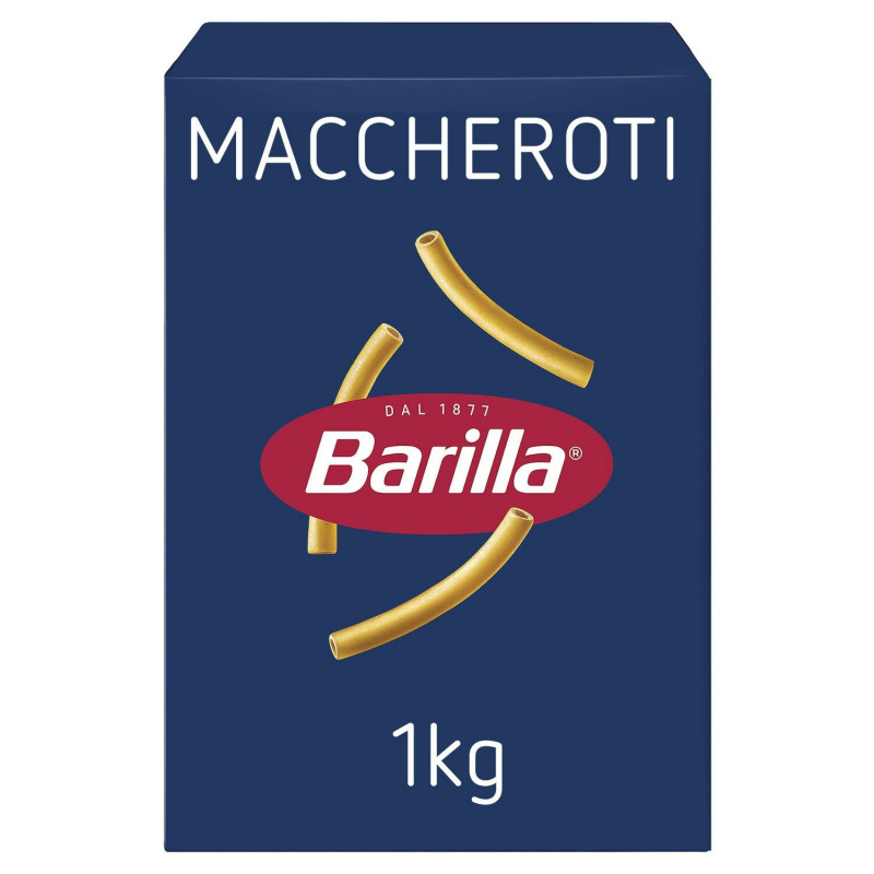 BARILLA - Pâtes Macaroni - boîte de 1 kg Sonico.fr