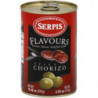 SERPIS - Olives vertes farcies Chorizo - boite de 300 g Sonico.fr
