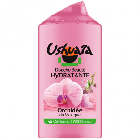 USHUAIA - Douche Hydratant Orchidée du Mexique - flacon de 300 ml Sonico.fr