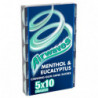 AIRWAVES - Menthol et Eucalyptus Chewing-gum sans sucres - blister de 5 paquets de 14 g Sonico.fr