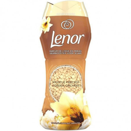 LENOR - Parfum de linge en perles souffle précieux orchidée - boite de 210 g Sonico.fr