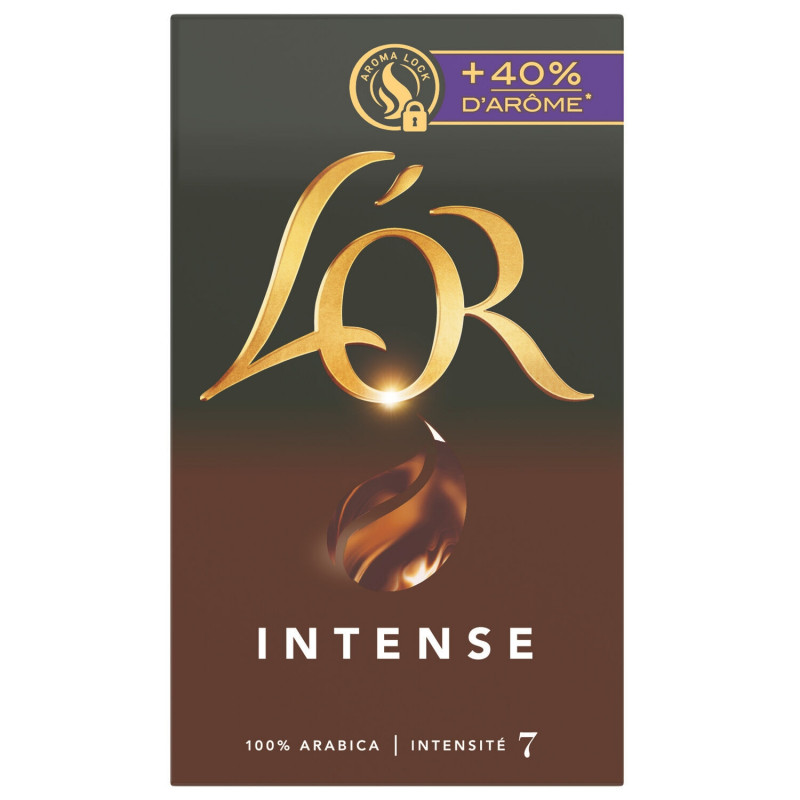 L'OR - Café Moulu Intense - paquet de 250g Sonico.fr
