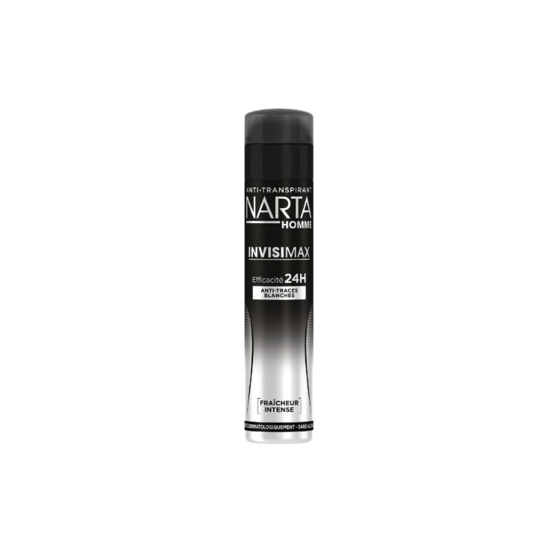 NARTA - Homme Deodorant Atomiseur Invisimax - spray de 200 ml Sonico.fr