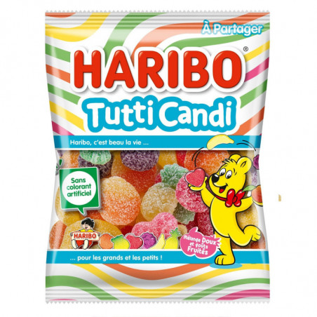 HARIBO - Bonbons Tutti Candi - sachet de 250 g Sonico.fr
