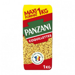 PANZANI - Pâtes Coquillettes - sachet de 1 kg Sonico.fr