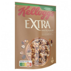 KELLOGG'S - Extra Noisettes Caramelisées Céréales - paquet de 500 g Sonico.fr