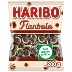 HARIBO - Bonbons Flanbolo  - sachet de 200 g Sonico.fr