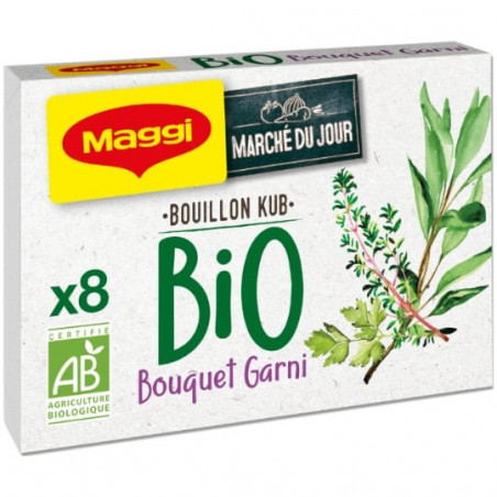 MAGGI - Bouillon Bouquet Garni Bio - boite de 80 g Sonico.fr