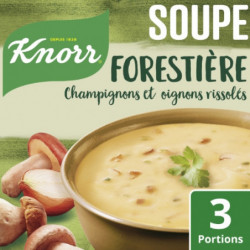 KNORR - Soupe Forestière Champignons - paquet de 85 g Sonico.fr