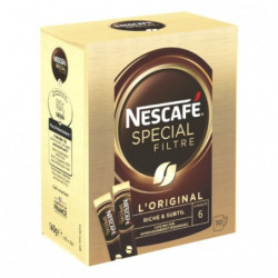 NESCAFE - Café Soluble Spécial Filtre Original - boîte de 140 g - 70 sticks Sonico.fr
