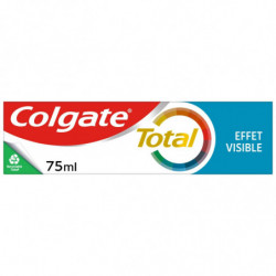 COLGATE - Dentifrice Total Action Visible - tube de 75 ml Sonico.fr