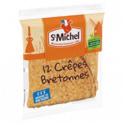 ST MICHEL - Crêpes bretonnes - paquet de 12 - 315 g Sonico.fr