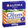 ALPINA SAVOIE - Pâtes les Crozets au sarrasin - boite de 400 g Sonico.fr