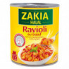 ZAKIA - Halal Ravioli Pur Boeuf - boite de 800 g Sonico.fr
