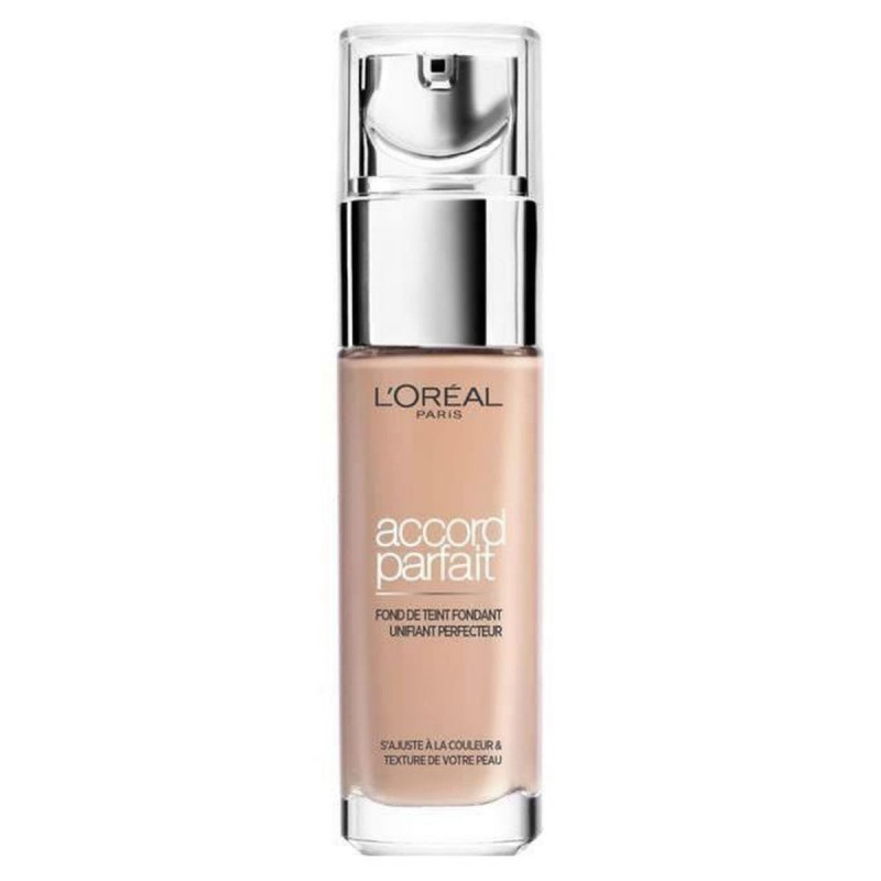 L'OREAL - Accord Parfait Fond de teint Fluide 2.R Vanille Rosé - 30 ml Sonico.fr