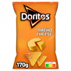 DORITOS - Nacho Cheese Tortillas - sachet de 160 g Sonico.fr